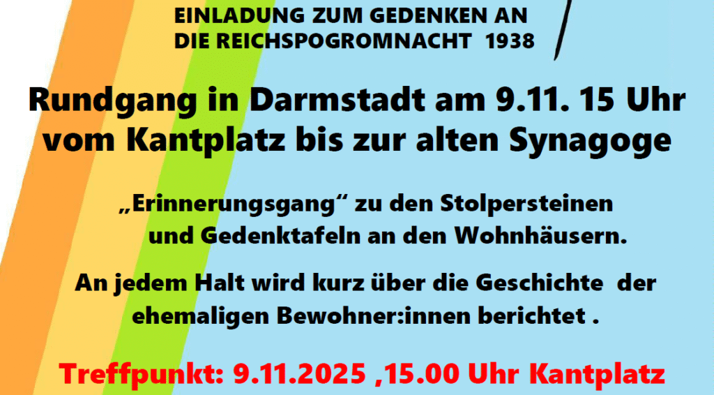Gedenken Reichsprogromnacht