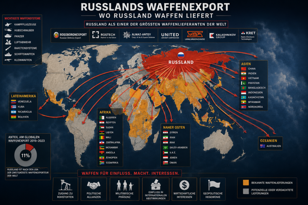 Russlands Waffenxporte